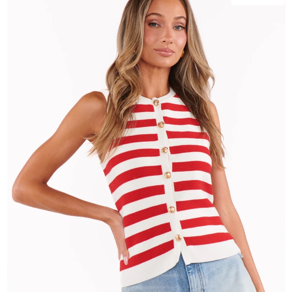 Show Me Your Mumu Devin Stripe Tank - NWT Size Medium